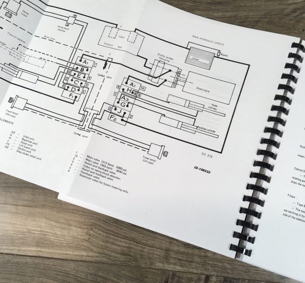 International 3984 Pay Hoe Excavator Service Manual Set Repair Shop Book Track - Image 8