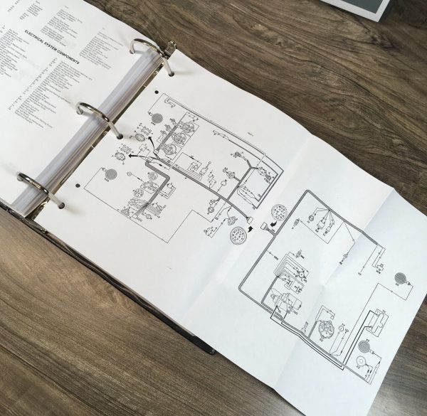 Case W11 Articulated Loader Service Manual Parts Catalog Operators Owners Set - Image 9