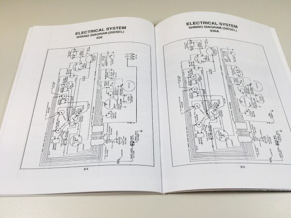 Mustang 921 Skid Steer Service Repair Manual Set Technical Shop Book Overhaul - Image 7