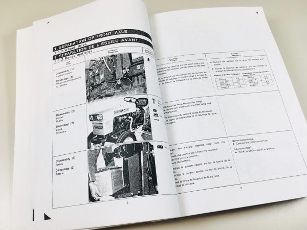 Kubota L185 L245 L295 Tractor Service Repair Manual Technical Shop Book Overhaul - Image 2