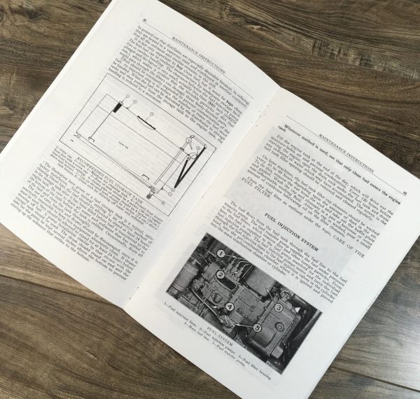 Caterpillar D6 Diesel Crawler Tractor Operators Owners Manual Sn/ 2H3248 And Up - Image 4