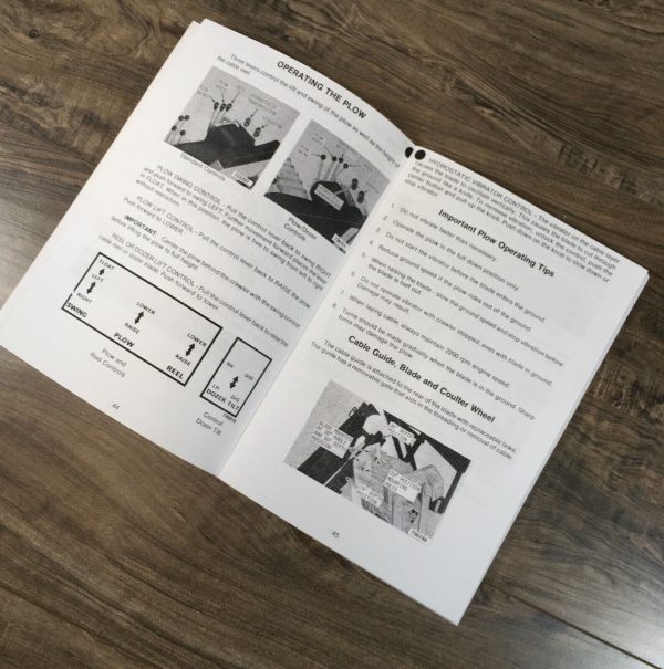 Case 475 Cable Layer Service Manual Parts Catalog Operators Set Sn 3058169 & Up - Image 8