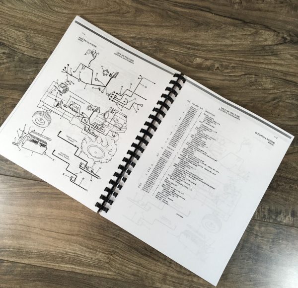 Allis Chalmers 180 Tractor Service Manual Parts Operators Owners S/N 0-8001 - Image 12