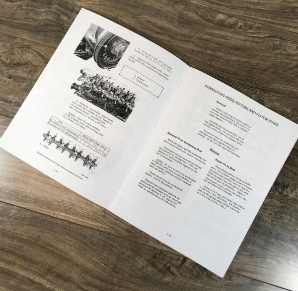 International 4120 4130 Skid Steer Load Isuzu Engine Service Repair Shop Manual - Image 4