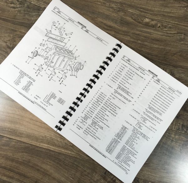 International 2510B 2514B Diesel Tractor Loader Backhoe Service Parts Manual Set - Image 12