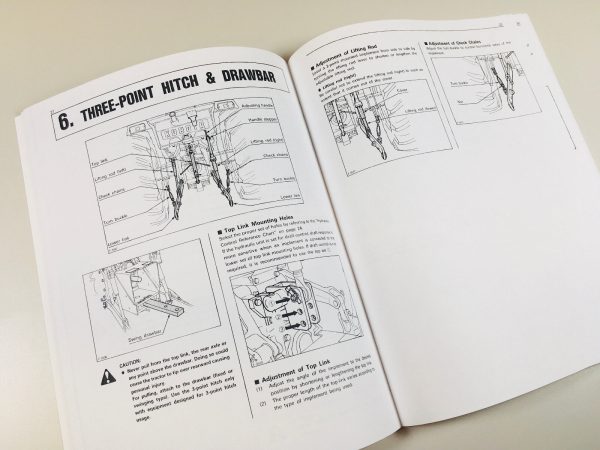 Kubota L3750 L4150 Operators Owners Manual Diesel Maintenance Specifications - Image 4