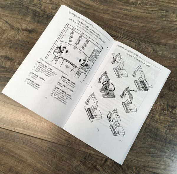 Case 888 Excavator Crawler Parts Operators Manual Owners Set PIN 0015041-After - Image 11