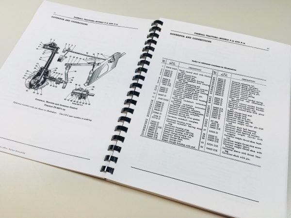 Mccormick Deering Farmall F12 F14 Tractor Parts Manual Catalog International - Image 5