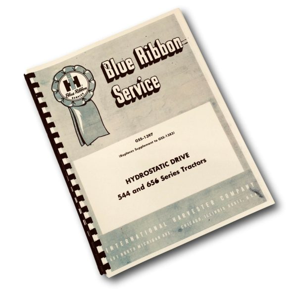 Farmall International Hydrostatic Drive For 86 666 Tractor Service Manual Ih - Image 12