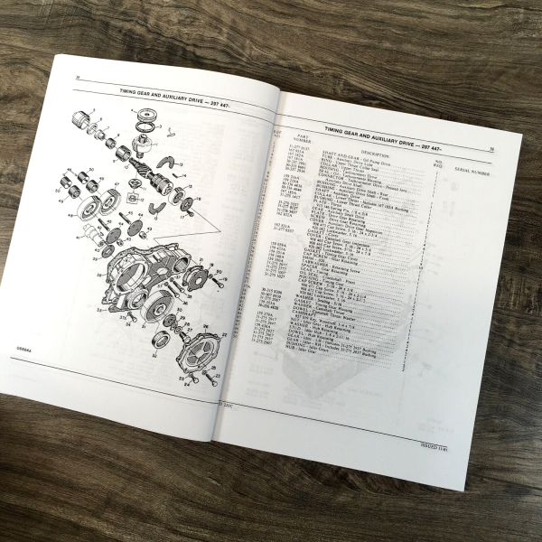 White 2-105 Tractor Parts Manual Catalog Book Assembly Schematics Exploded Views - Image 7