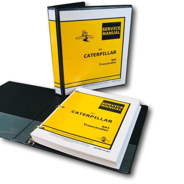 Service Manual For Caterpillar 941 Traxcavator Technical Workshop SN 70H 71H 80