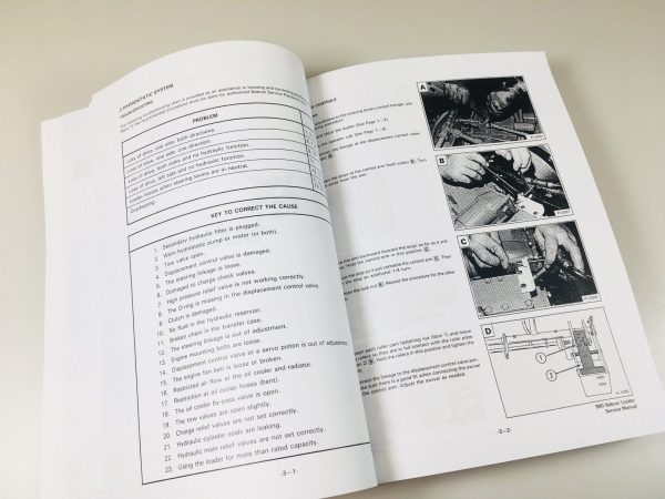 Bobcat 980 Skidsteer Loader Service Repair Manual Technical Shop Book Ovrhl - Image 5