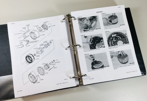 Case 580K Phase Iii 3 Loader Backhoe Service Manual Repair Shop Technical Book - Image 8