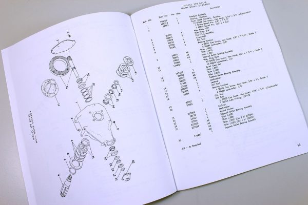 New Holland Model 278 Baler Service Parts Catalog Manual Small Square Baler - Image 3