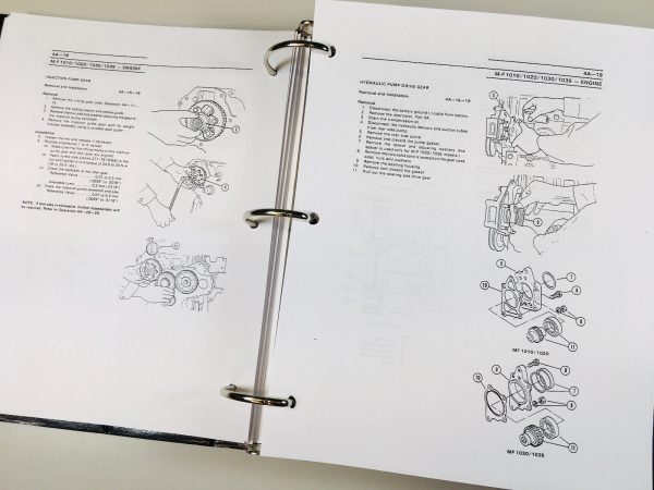 Massey Ferguson 1000 Series 1010 1020 1030 1035 1040 1045 Tractor Service Manual - Image 8