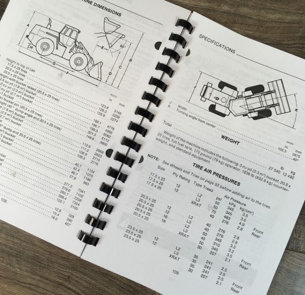 Case W30 Articulated Wheel Loader Parts Catalog Operators Manual Owners Set - Image 10