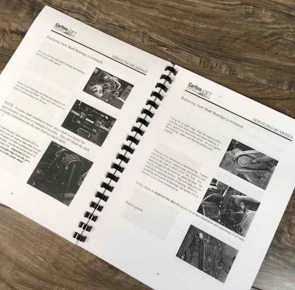 Carlton Model 2300-4 Stump Grinders Operators Manual Owners Book Maintenance - Image 8