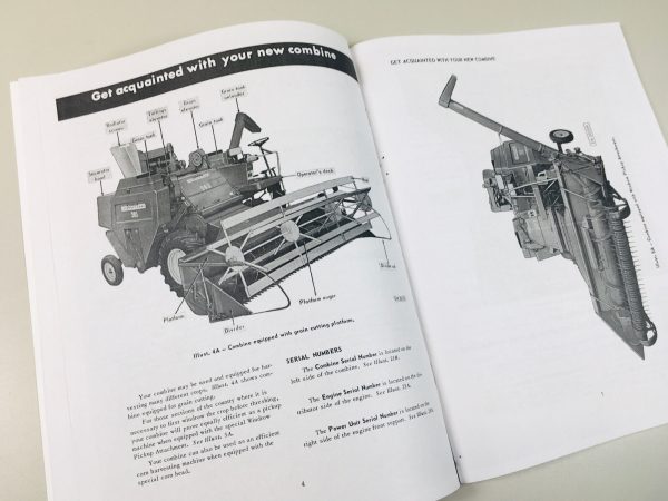 International Mccormick 203 Combine Owner Operators Manual Book Maintenance - Image 4