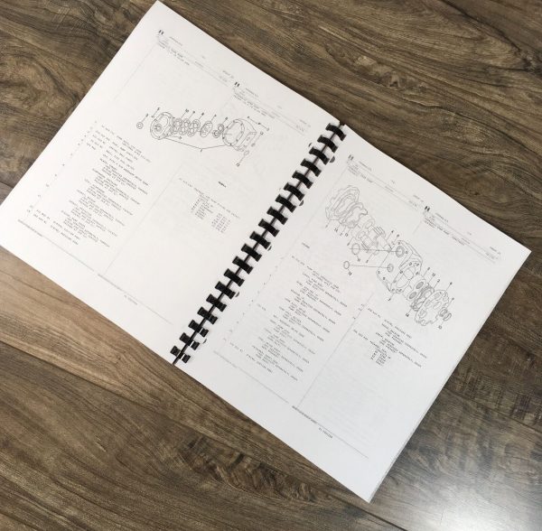 International 2500B Backhoe Tractor Gas Service Parts Operators Manual Set Shop - Image 10