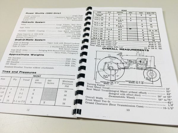 Case 480Ck-580Ck Tractors Operators Owners Manual 480 580 Construction King Book - Image 3