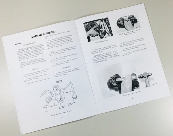 Farmall International D361 For 1206 Tractor Na Engine Service Manual Repair Book - Image 4