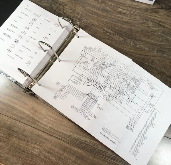 Case 760 Trencher Service Manual Parts Catalog Repair Shop Book Workshop Set - Image 6