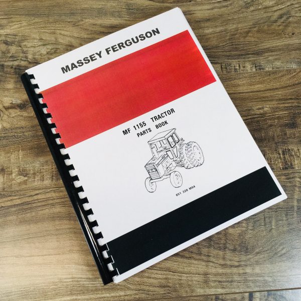 Massey Ferguson 1155 Tractor Parts Manual Catalog Book Assembly Schematics