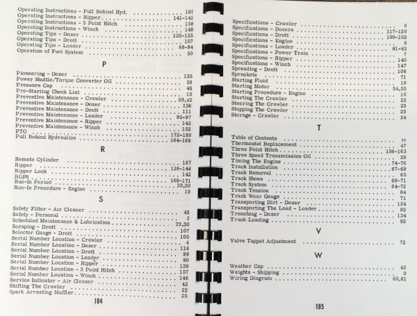 Case 350 Crawler Tractor Operators Parts Manual Catalog Owners Set Book - Image 6