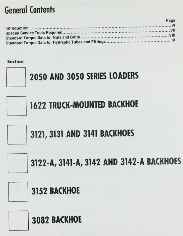 International 2405B 2410B 2412B Tractor Service Part Operators Manual Set C175 - Image 10