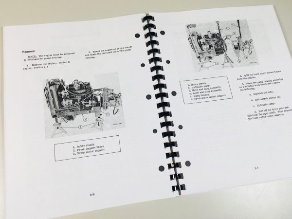 International 4136 4140 4150 4155 Skid Steer Loader Service Repair Manual Ih - Image 7