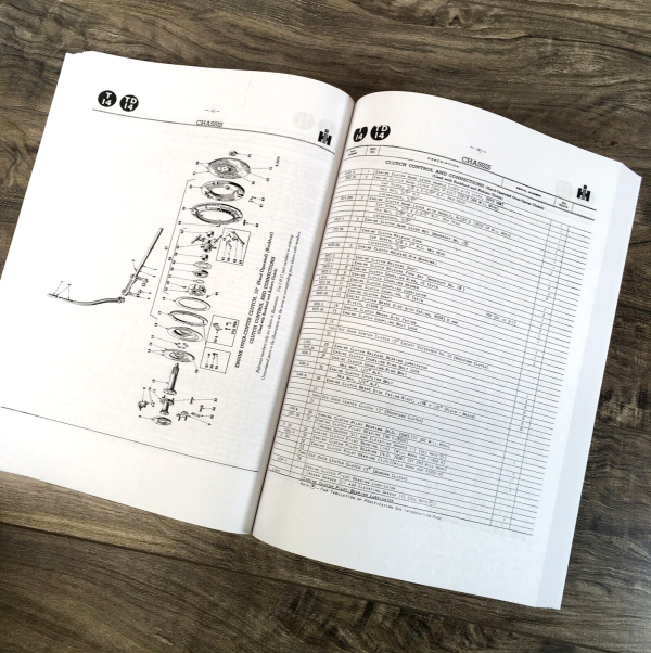 International T-14 TD-14 Crawler Tractor Parts Manual Catalog Assembly Schematic - Image 7