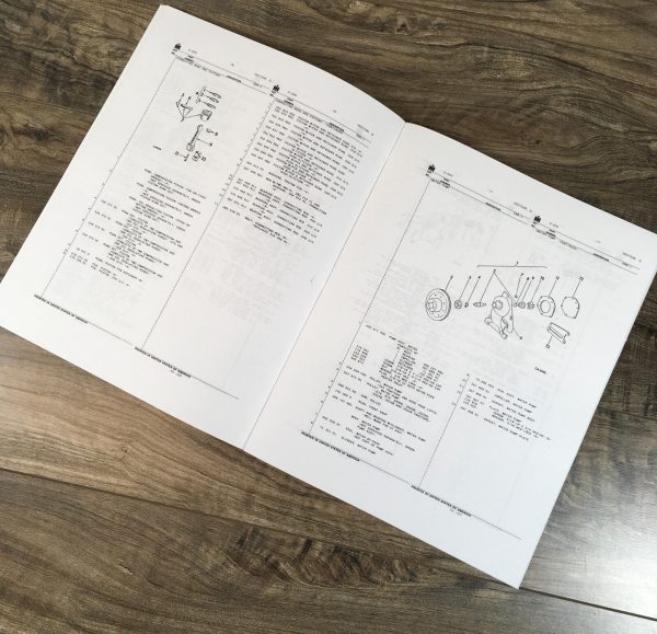 International C200 Gas Engine For 8000 Forklift Parts Tractor Manual Catalog Ih - Image 4