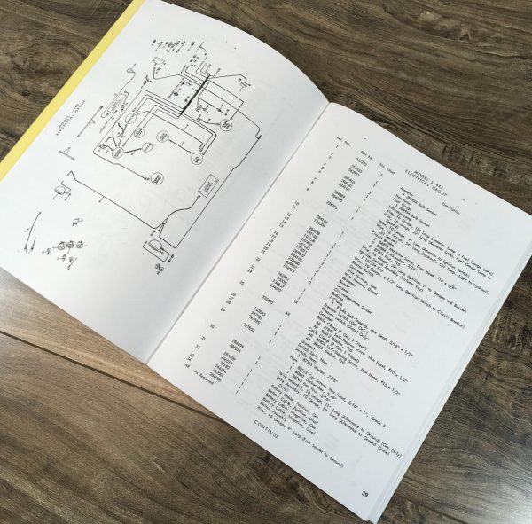 Sperry New Holland L-445 Skidsteer Loader Parts Catalog Operators Manual Set - Image 7