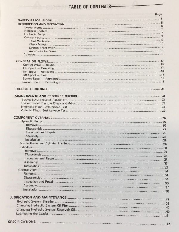 Ford 745 19-955 Loader Service Parts Operators Manual Owners Repair Shop Set - Image 6