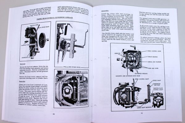 Set Allis Chalmers Wc Wf Tractor Service Repair Manual Parts Catalog Technical - Image 11