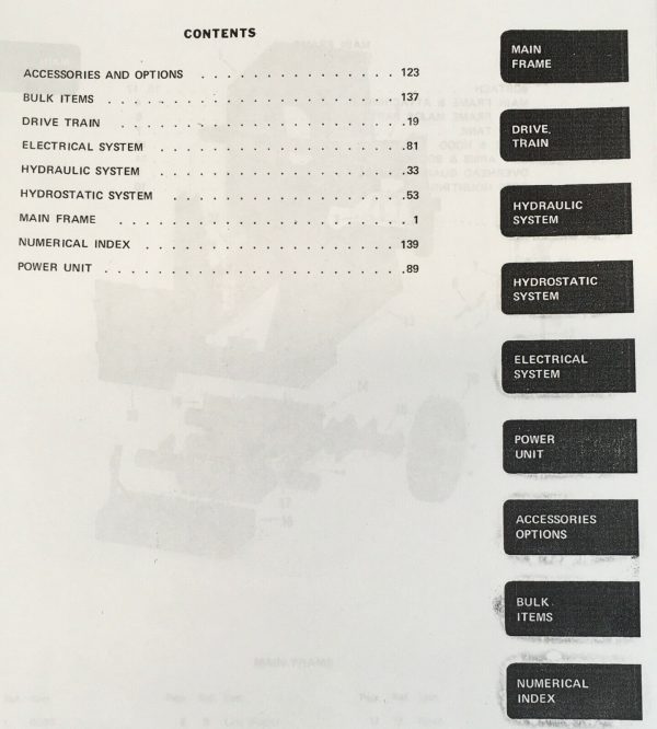 Bobcat 825 Skid Steer Loader Parts Manual Catalog Book Assembly Schematics - Image 2