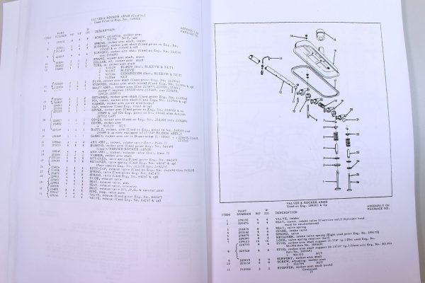 Set Allis Chalmers Wc Wf Tractor Service Repair Manual Parts Catalog Technical - Image 5