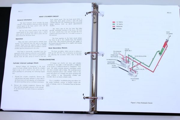 Case 980B Crawler Excavator Service Technical Manual Repair Shop In Binder - Image 10
