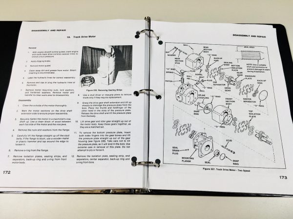 Case Drott 50D Crawler Excavator Service Technical Repair Manual 50 Series D - Image 10