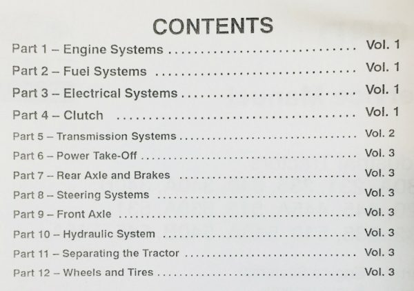 Ford 340 340A 340B Loader Backhoe Tractor Service Repair Parts Manual Shop Books - Image 5