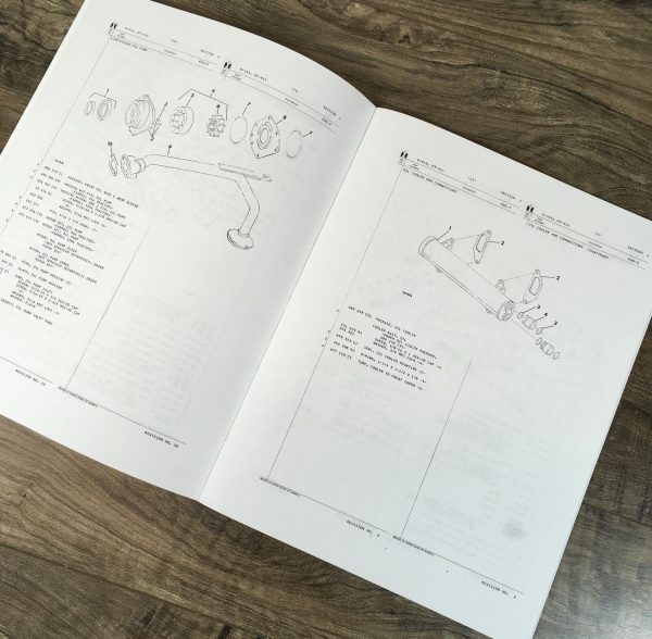 International D-414 Dt-414 Diesel Engines Service Parts Manual Set 6 Cylinder Ih - Image 5