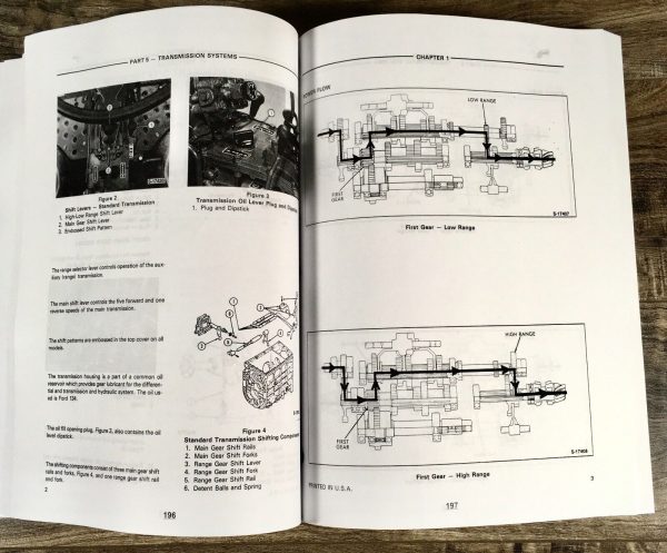 Ford 1110 1210 Tractor Service Manual Repair Shop Technical Workshop Overhaul - Image 9