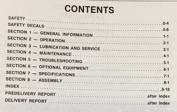 New Holland 1116-H Augar Header on Versatile 276 Tractor Operators Manual NH - Image 2