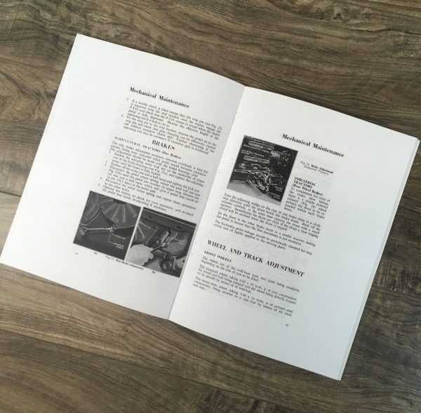 Ford Fordson Super Major Tractor Service Repair Manual Parts Operators Set Book - Image 8