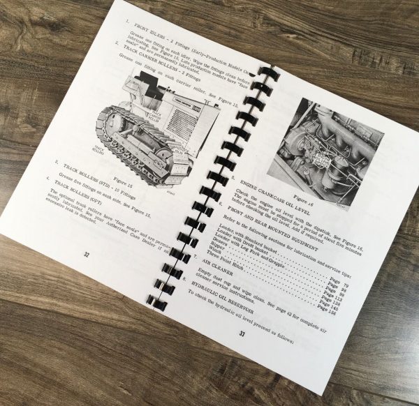 Case 350 Crawler Tractor Operators Parts Manual Catalog Owners Set Book - Image 7