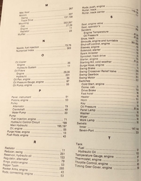 Case 1280 Excavator Parts Catalog Operators Manual Owners Assembly Book Set - Image 5