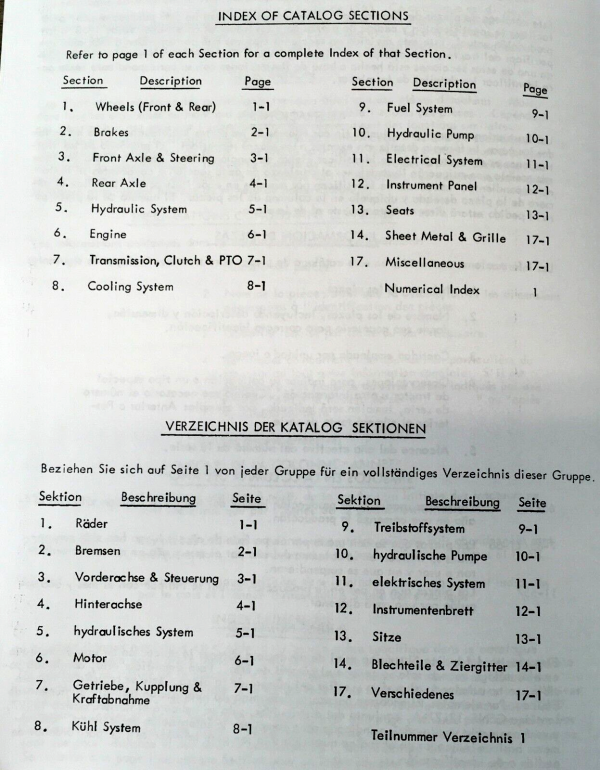 Ford 3055 3100 3120 3150 3190 3300 3310 3400 3500 Tractor Parts Manual Catalog - Image 3