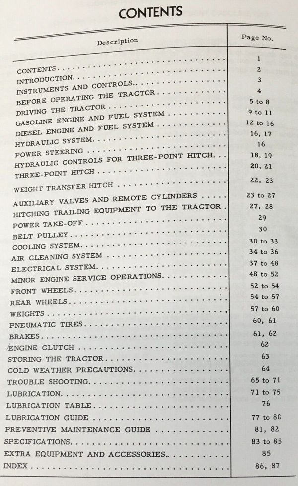 Farmall International 444 Gas Tractor Service Parts Operators Manual Set C-153 - Image 3