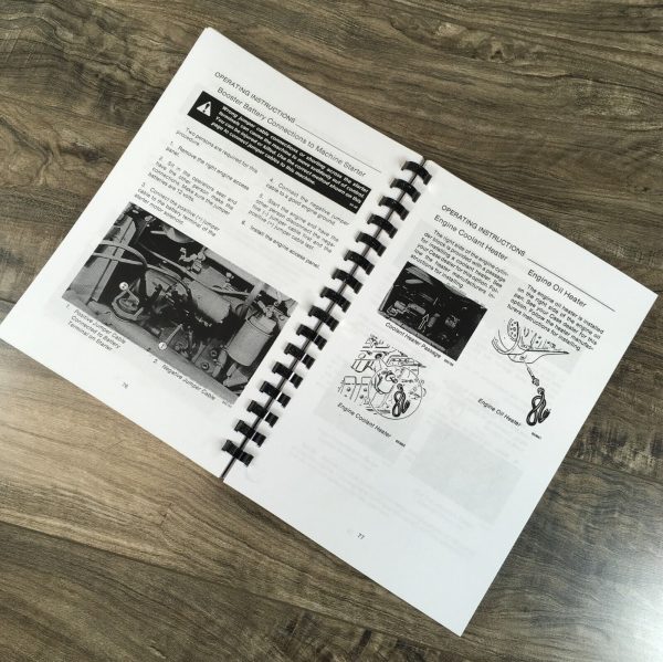 Case 450C 455C Crawler Tractor Operators Manual Owners Book Maintenance - Image 8