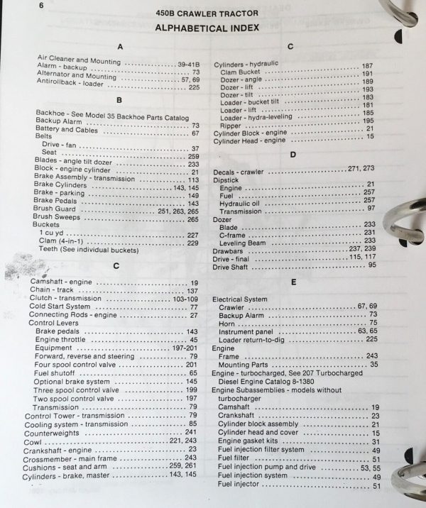 Case 450B 455B Crawler Service Manual Parts Catalog Operators Owners Repair Set - Image 12